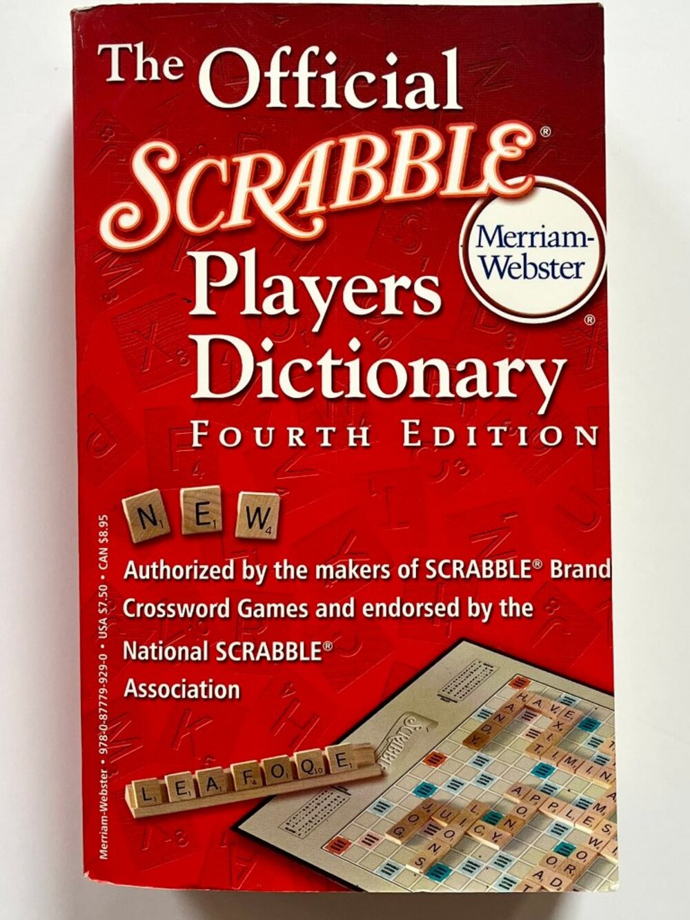 SCRABBLE Words Book